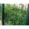 Quente Pó galvanizado mergulhado revestido de metal Garden Palisade Fence